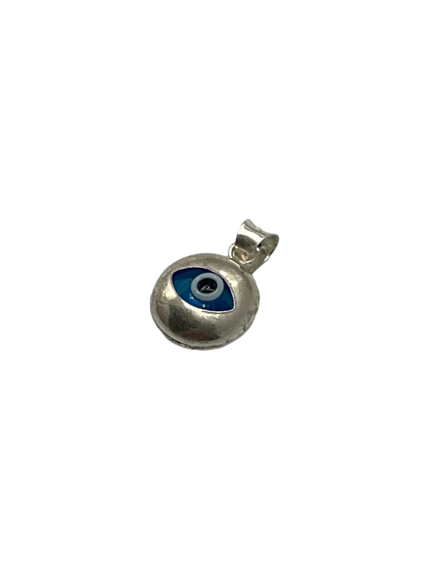 Silver Evil Eye Charm Necklaces