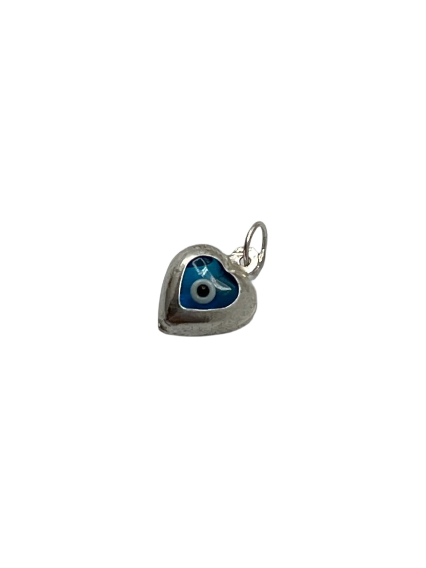 Silver Evil Eye Charm Necklaces