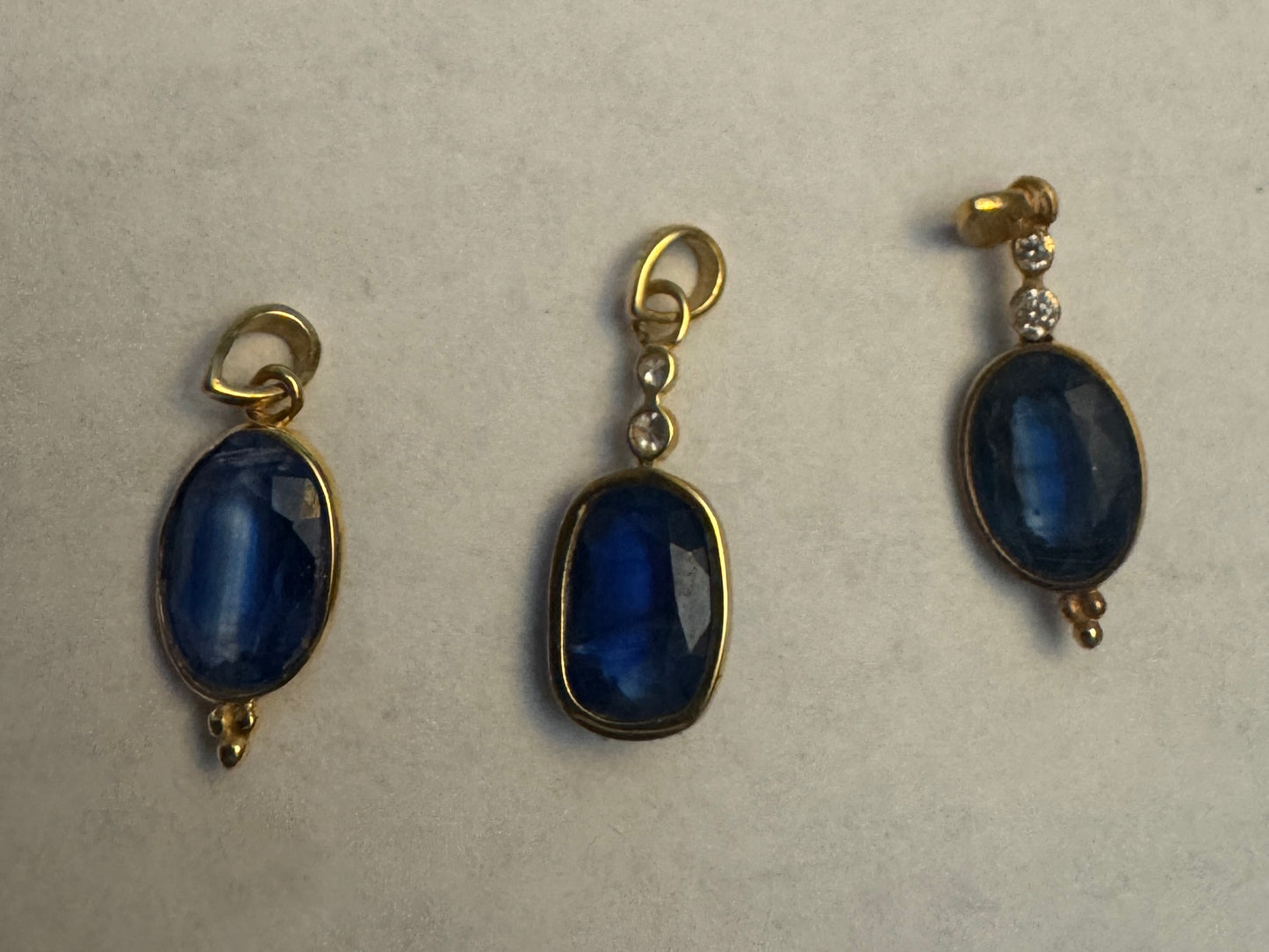 14 Karat Gold | Kyanite Pendant Collection
