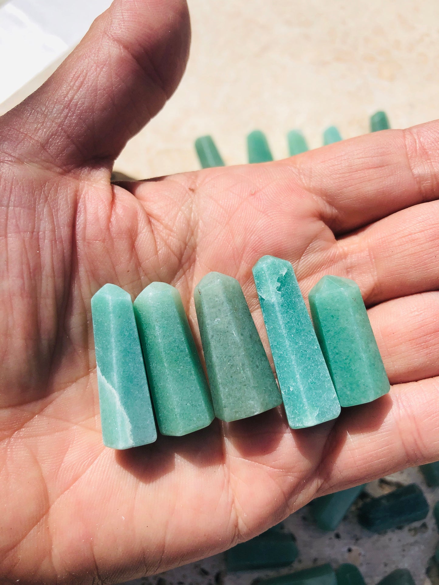 Green Aventurine Mini Points