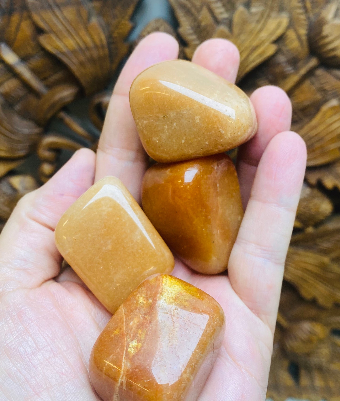 Orange Aventurine Tumbles