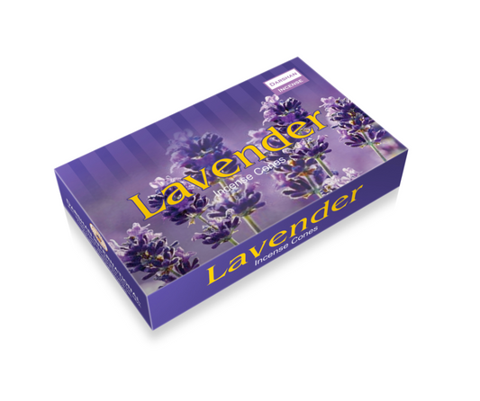 Darshan Lavender Incense Cones