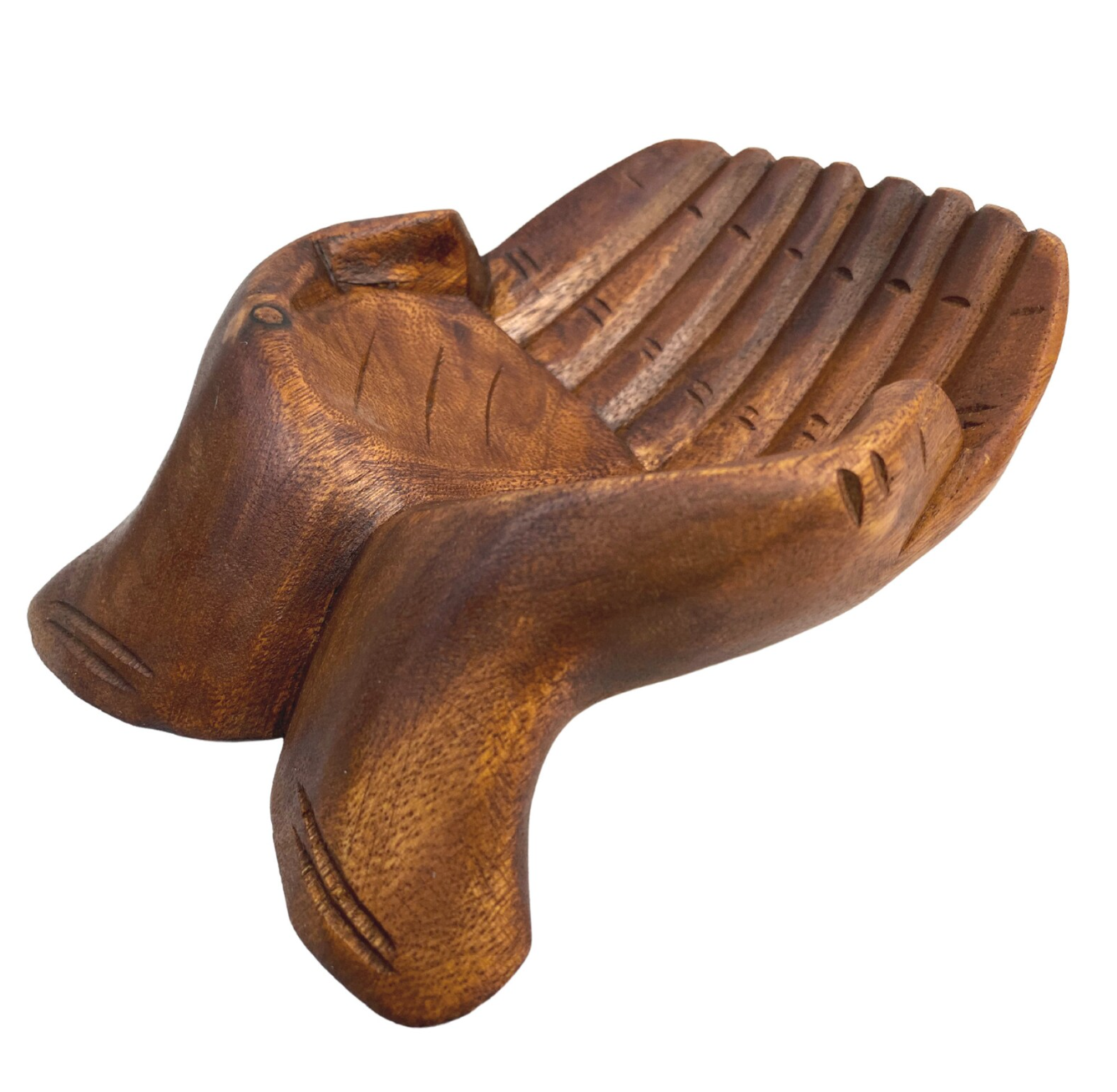 Double Hand Bowl Display