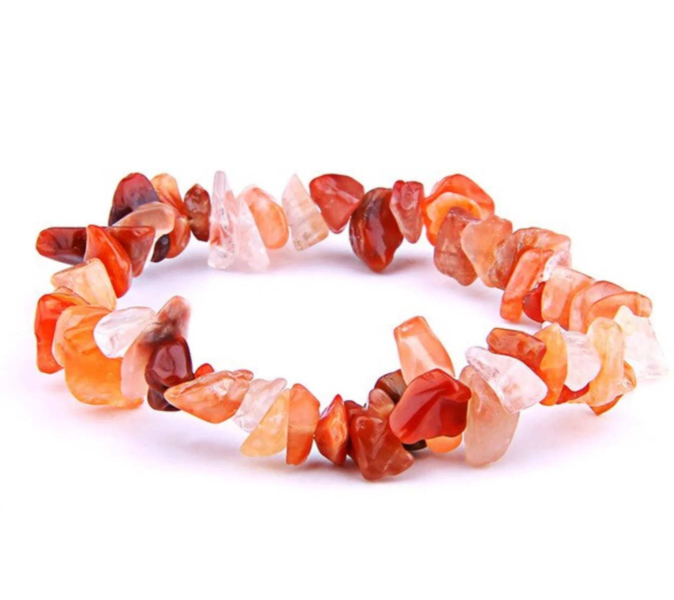 Stretchy Stone Chip Bracelets