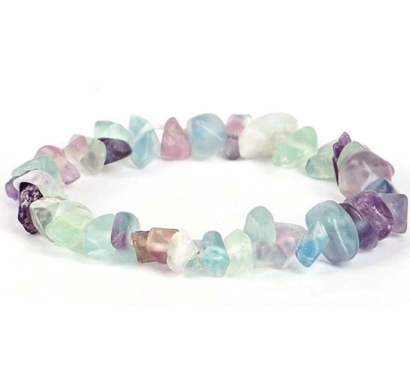 Stretchy Stone Chip Bracelets