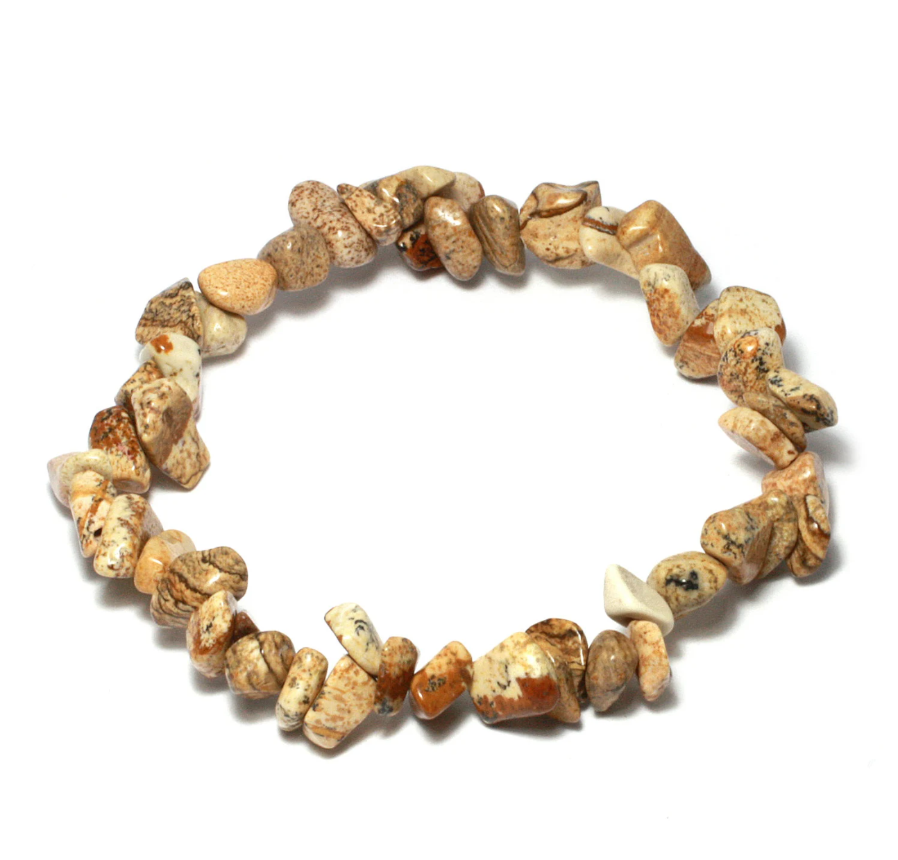 Stretchy Stone Chip Bracelets