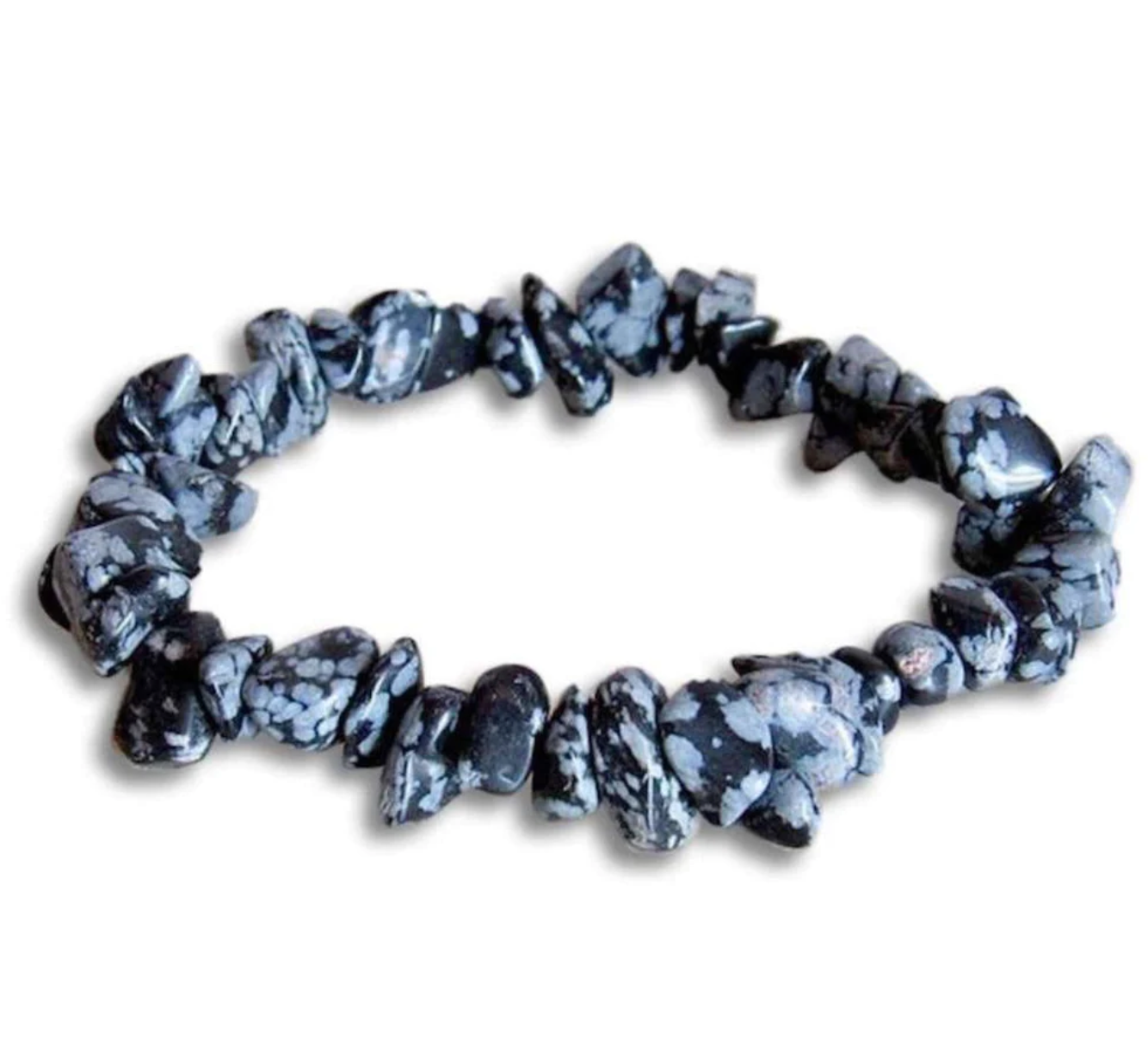 Stretchy Stone Chip Bracelets