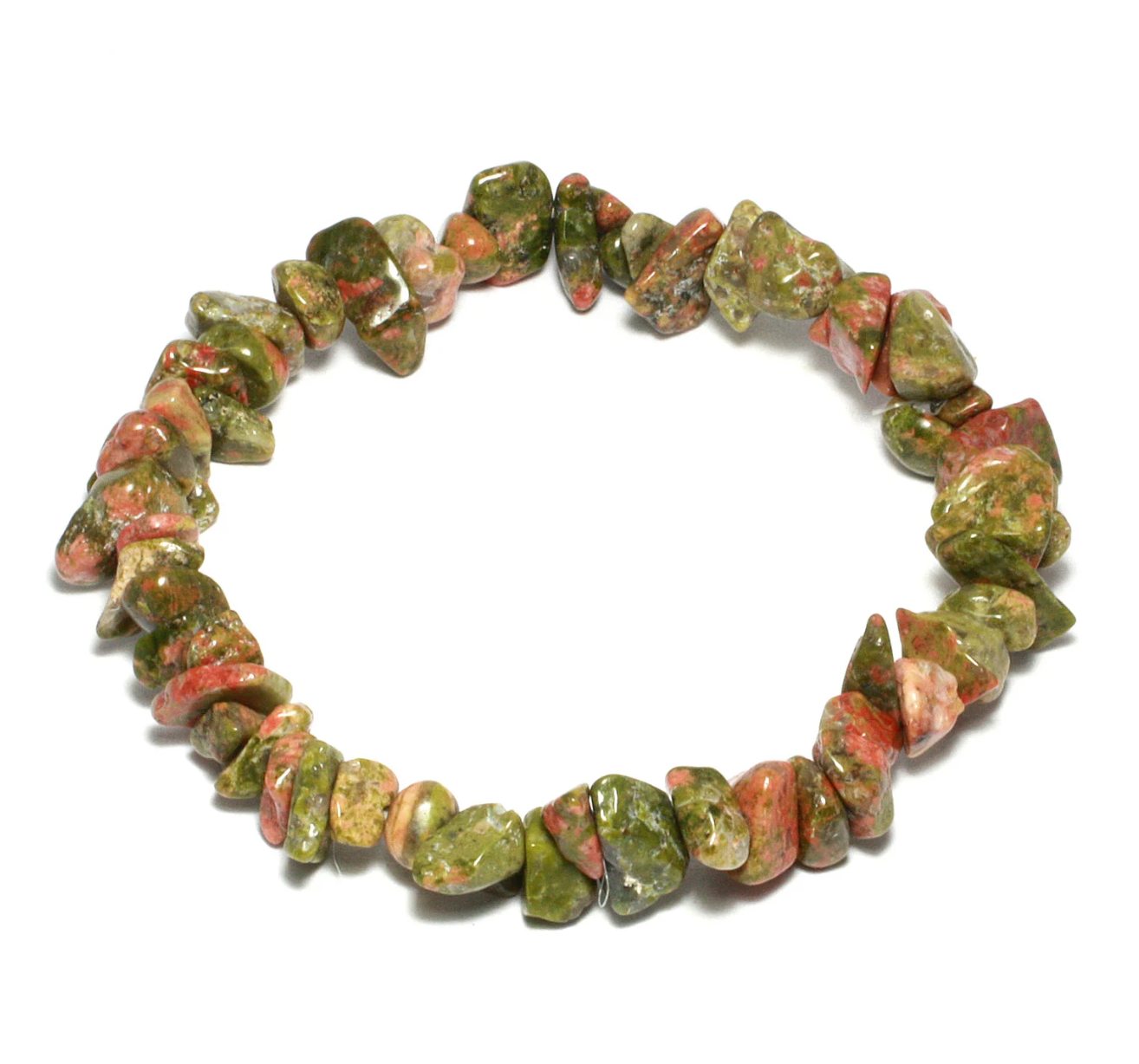 Stretchy Stone Chip Bracelets
