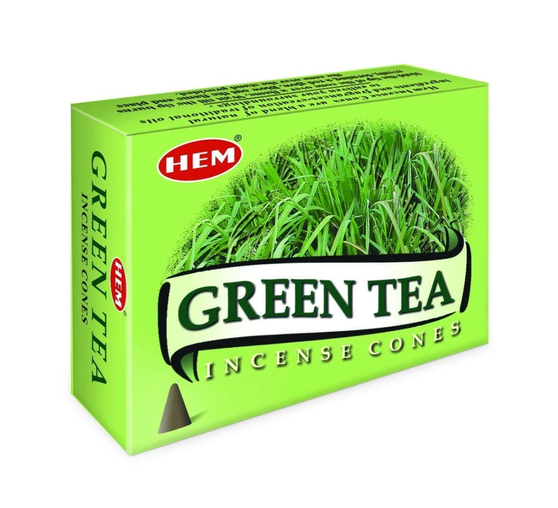 Hem Green Tea Incense Cones