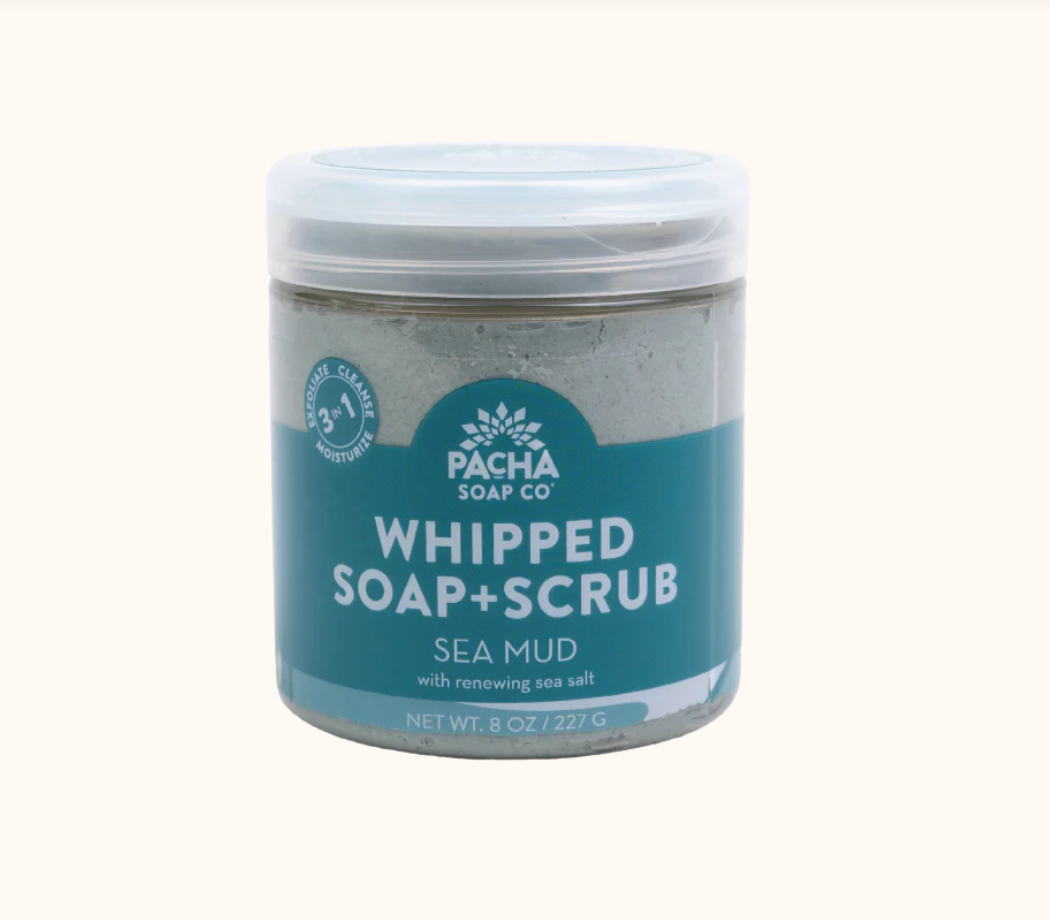 Pacha Sea Mud Whipped Soap + Scrub