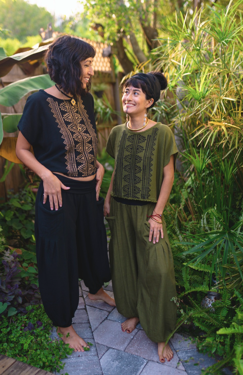 Desert Rose Harem Pants