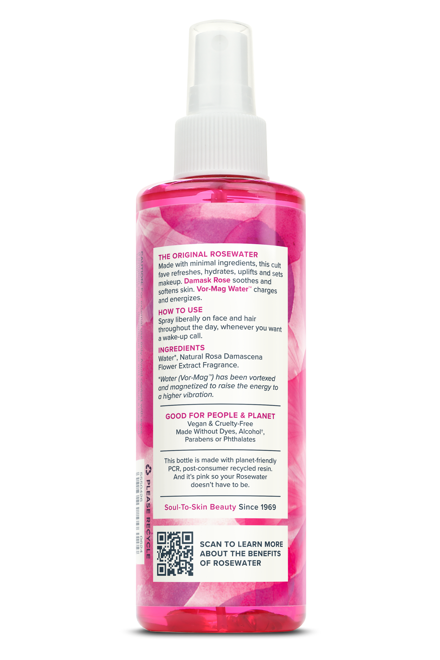 Rosewater 2oz/4oz/8oz