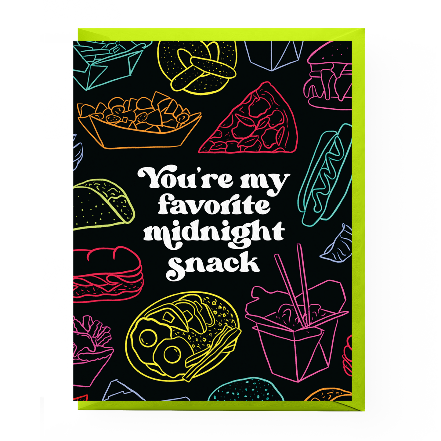 Midnight Snack Love Card