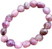Stretchy Tumbled Chunk Stone Bracelet