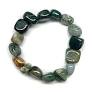 Stretchy Tumbled Chunk Stone Bracelet