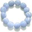 Stretchy Tumbled Chunk Stone Bracelet
