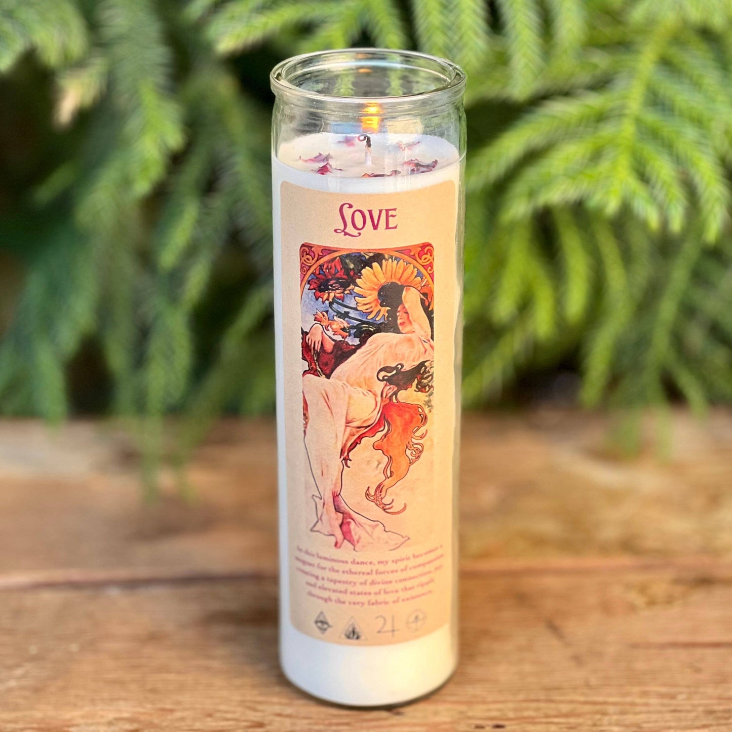 15oz Love Prayer Candle