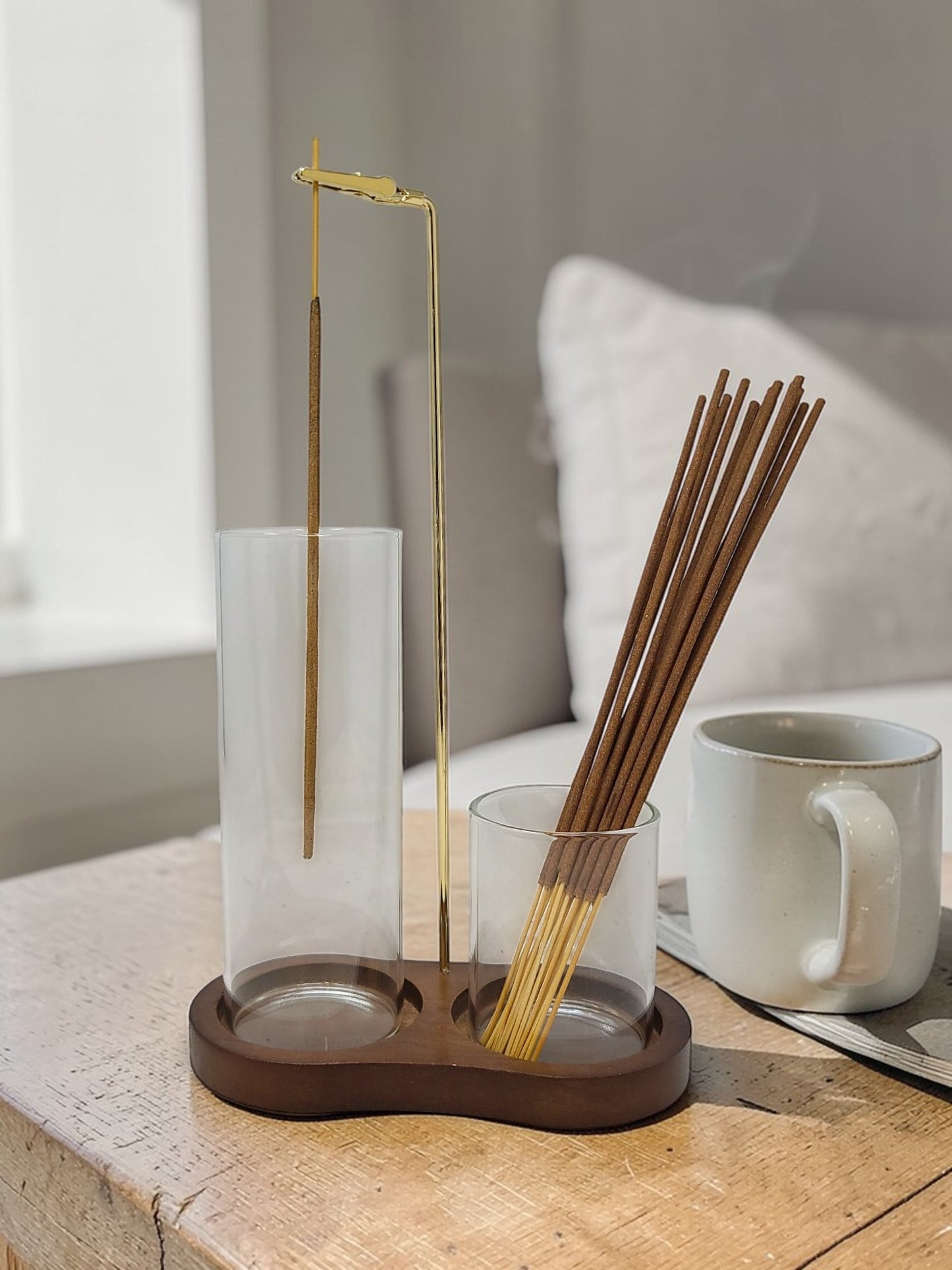 Upside Down Dual Incense Holder & Burner