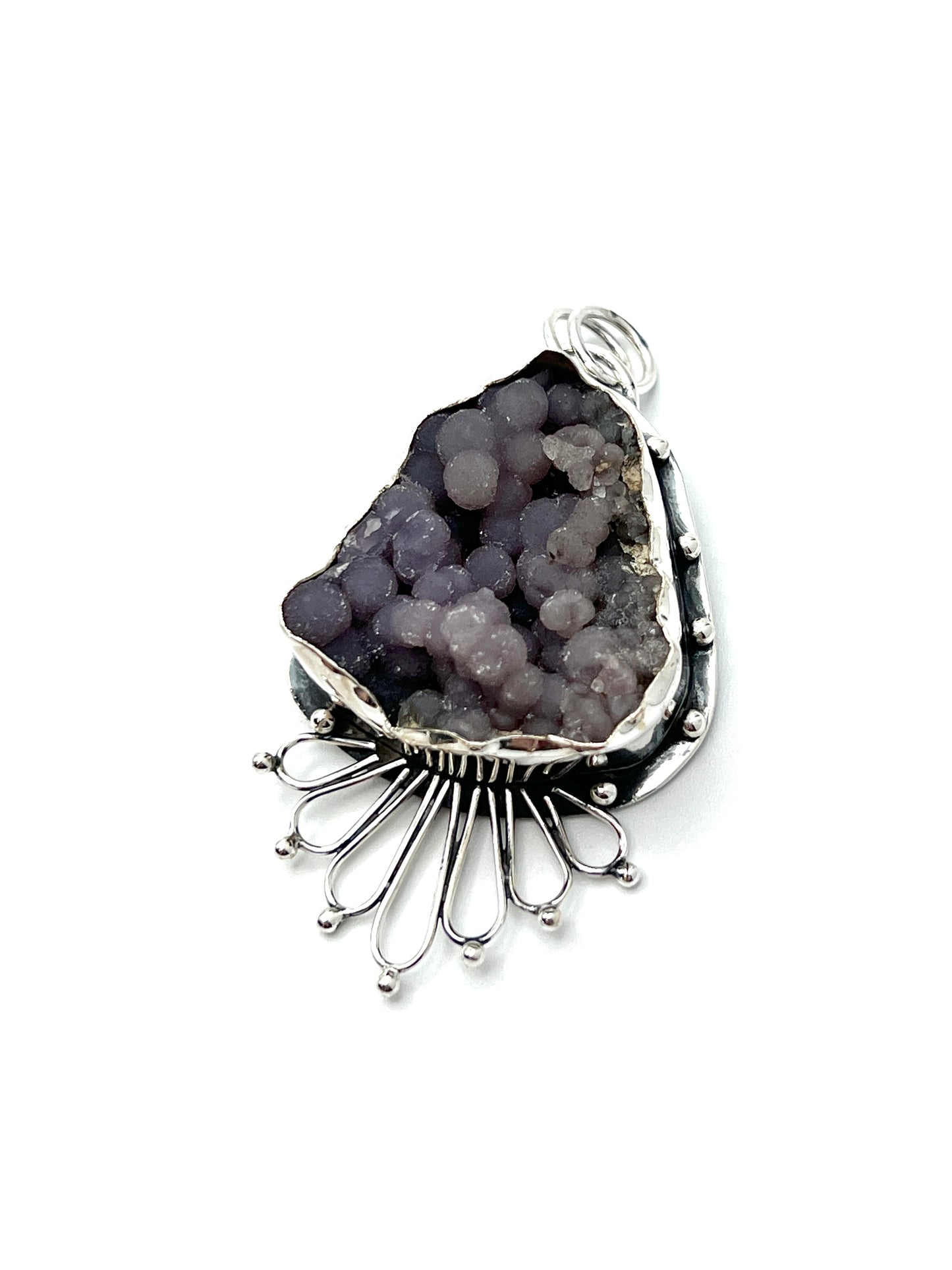 Grape Agate Pendants