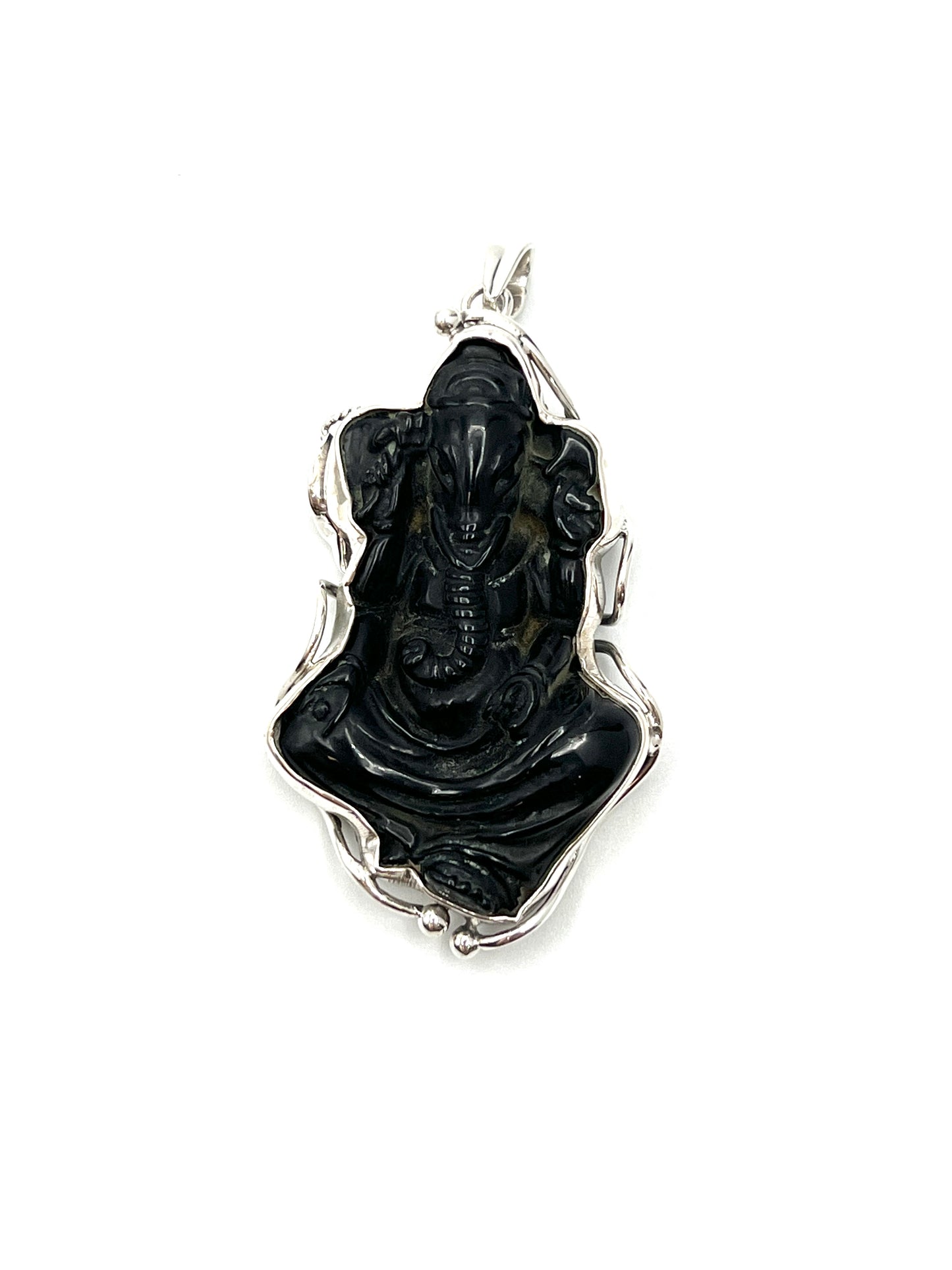 Sterling Silver Ganesh Pendants