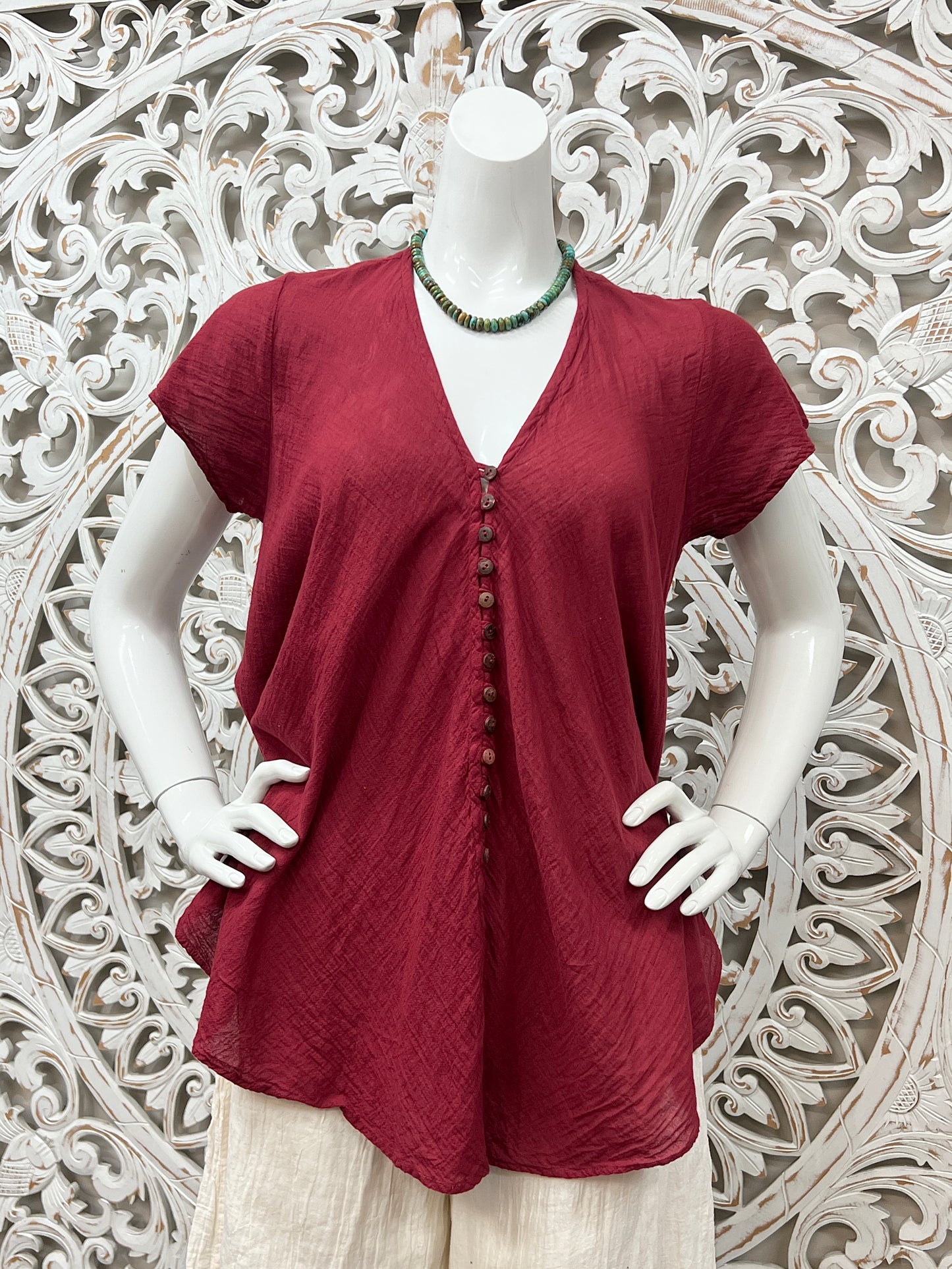 Thai Full Button Tops