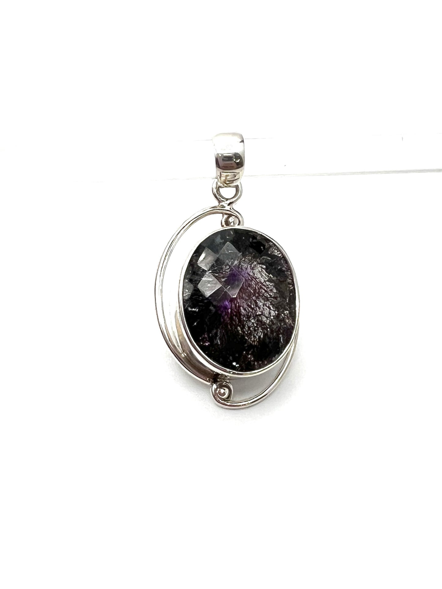 Silver Double Wire Super 7 Pendants