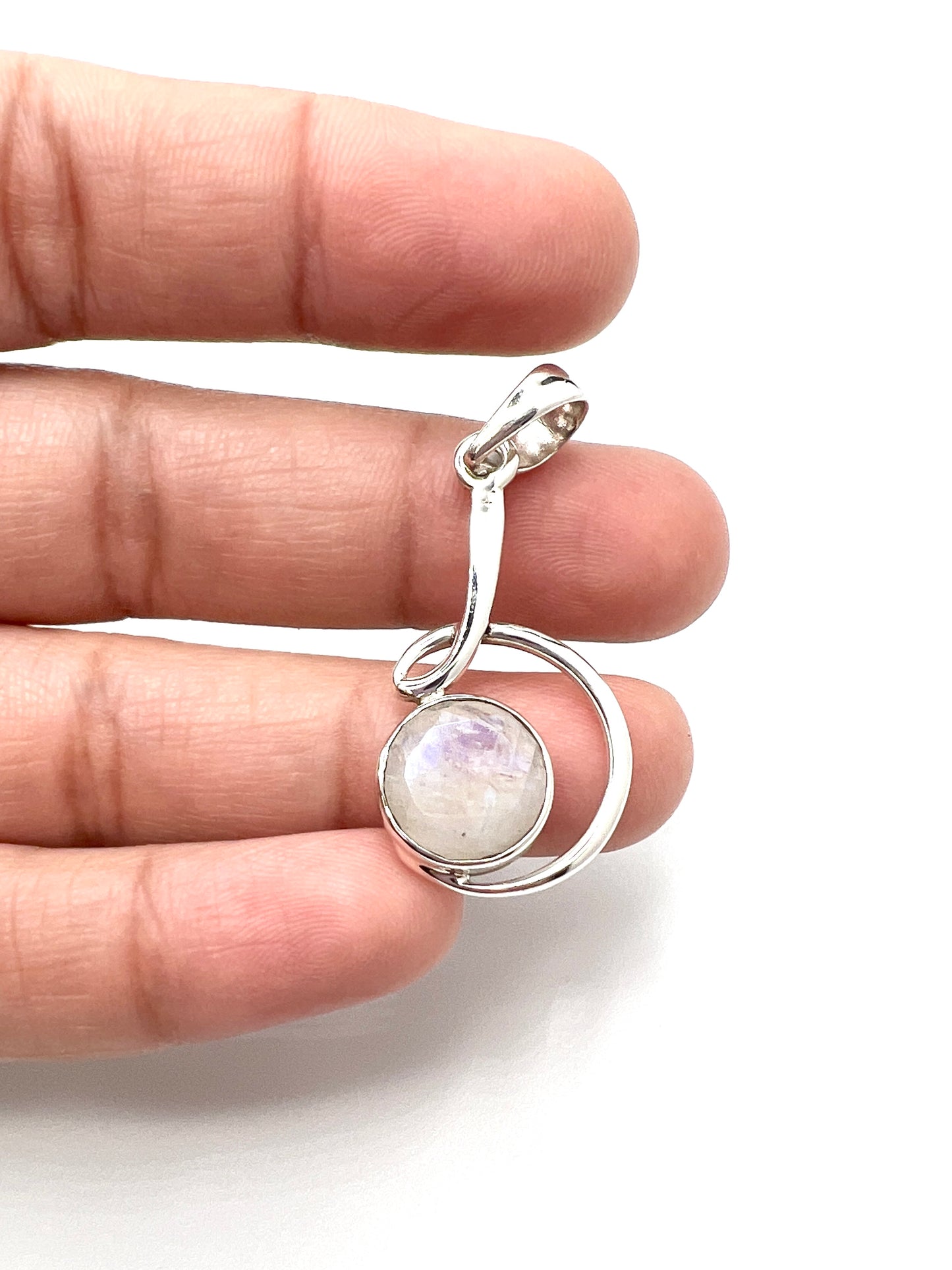Circle Swirl Pendants