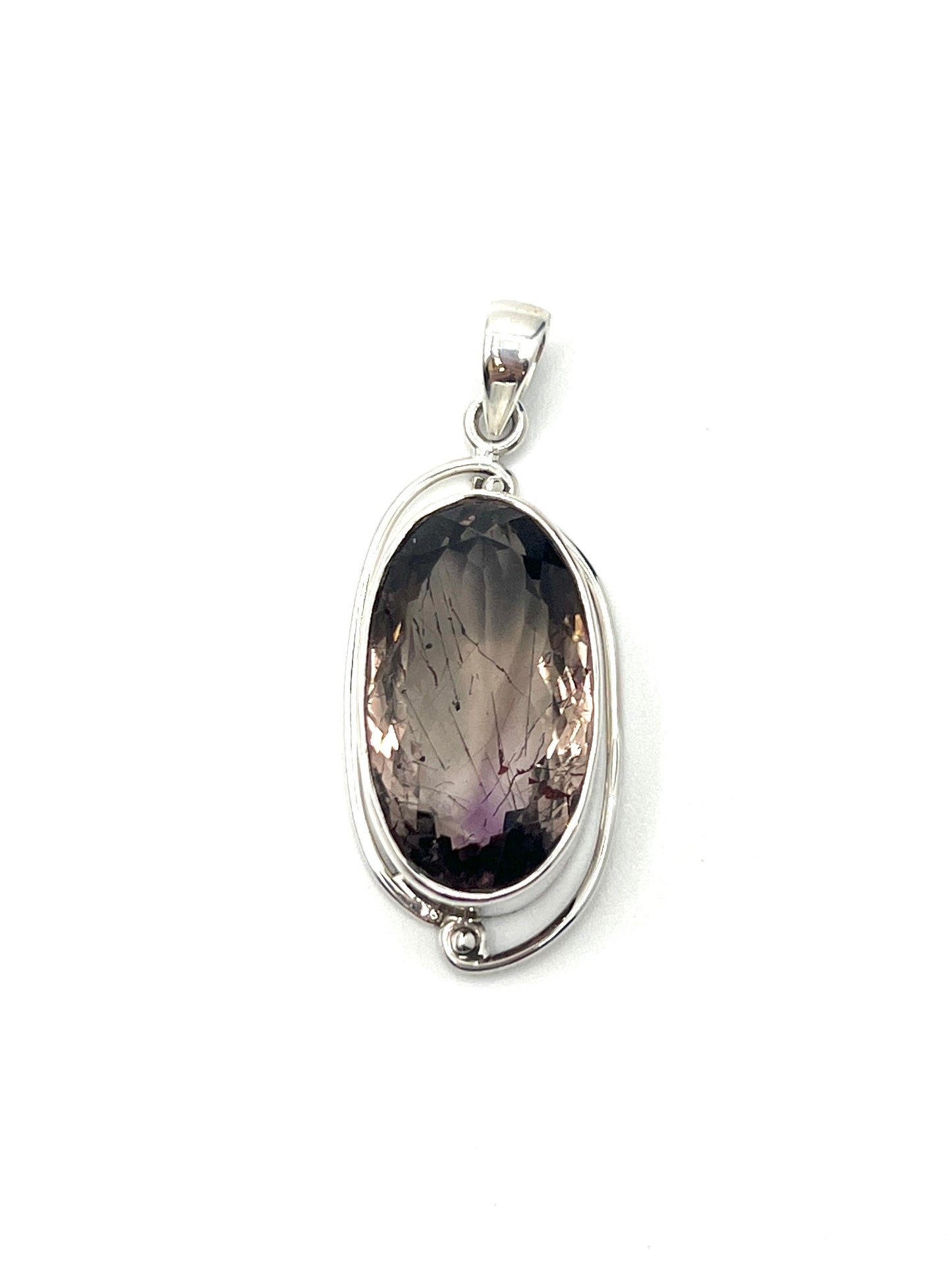 Silver Double Wire Super 7 Pendants
