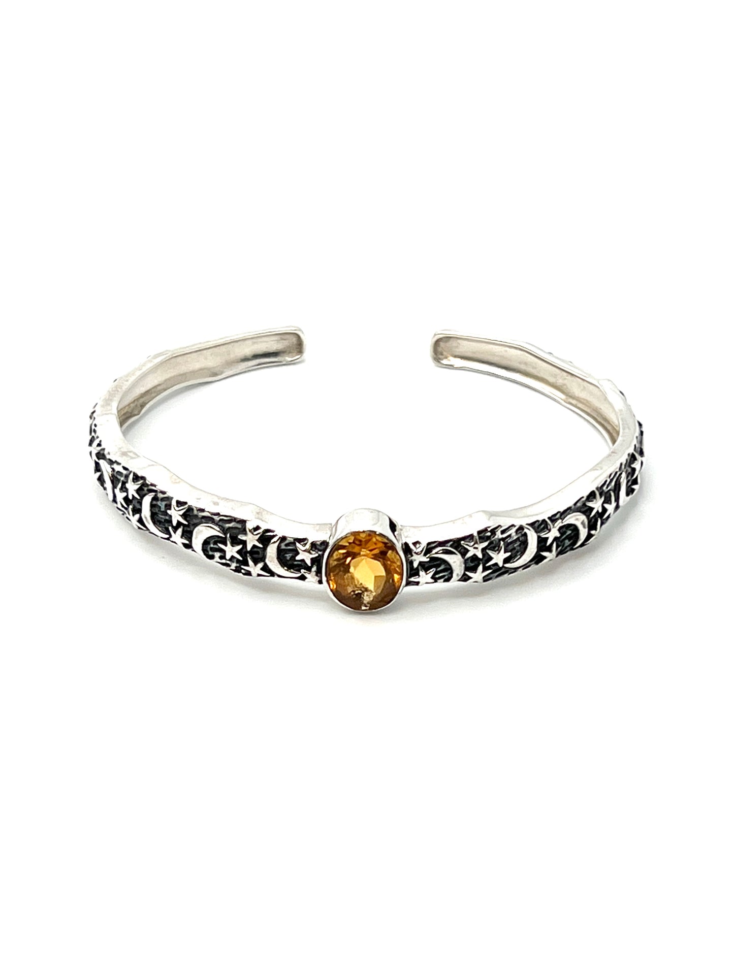 Sterling Silver Moon and Star Bracelets
