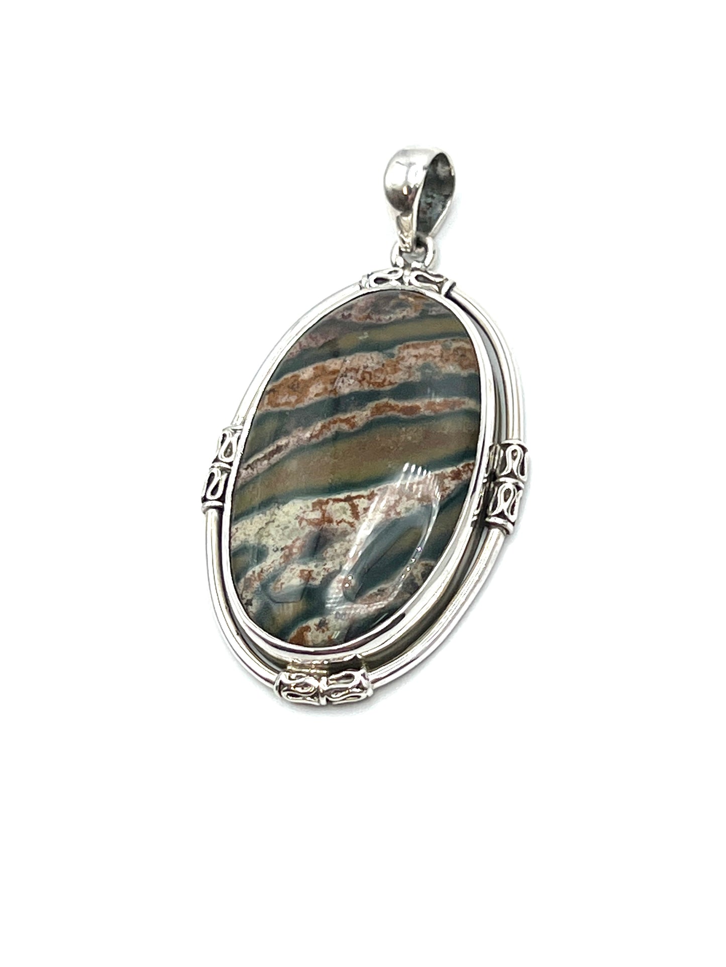 Bali Bloodstone Pendants