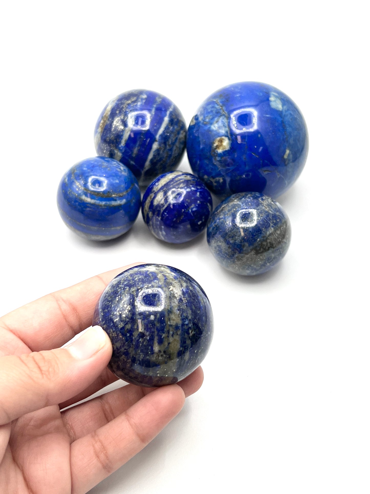 Lapis Lazuli Spheres
