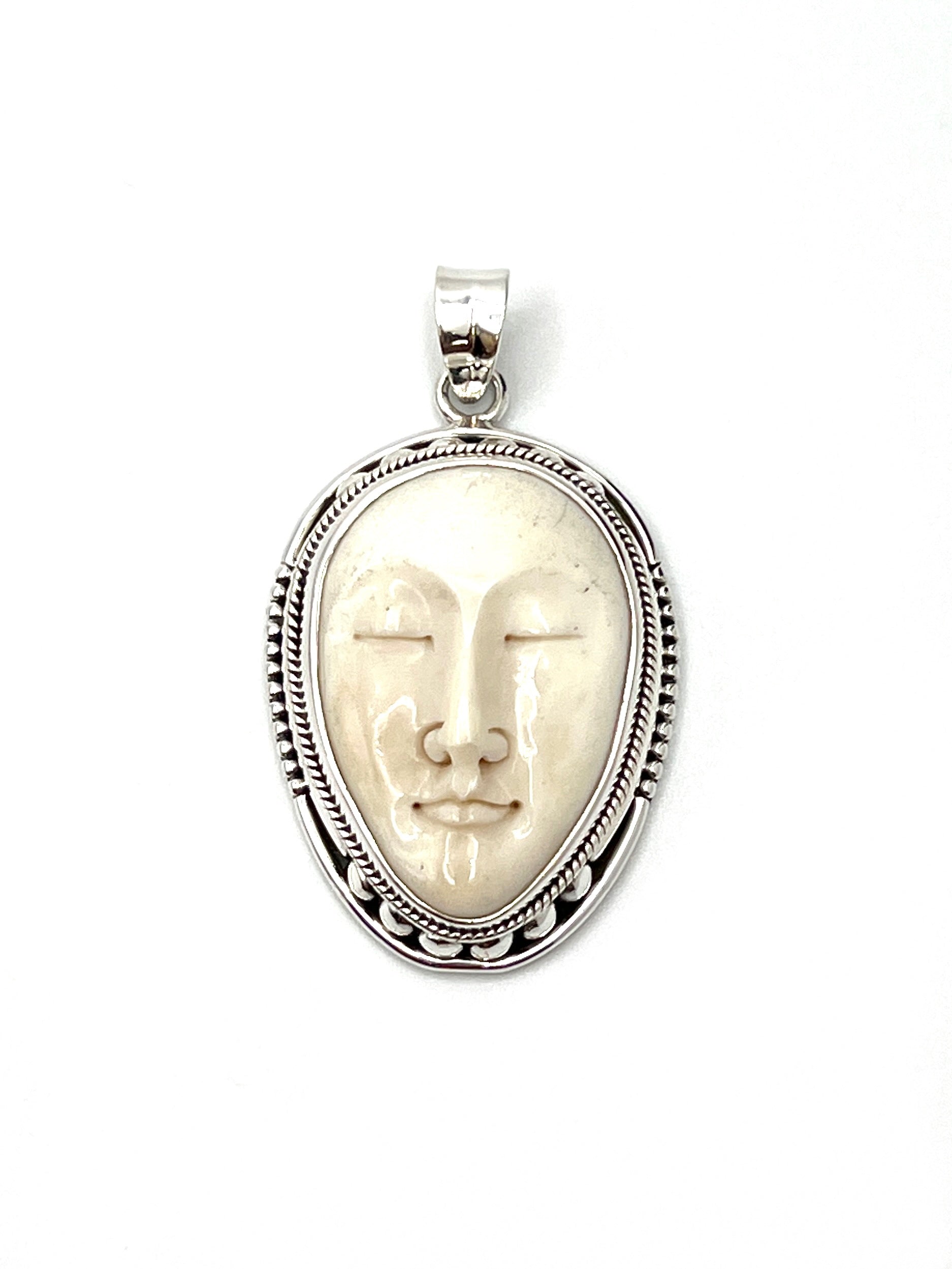 Oval Face Bone Face Pendants Oval Face Bone Face Pendants