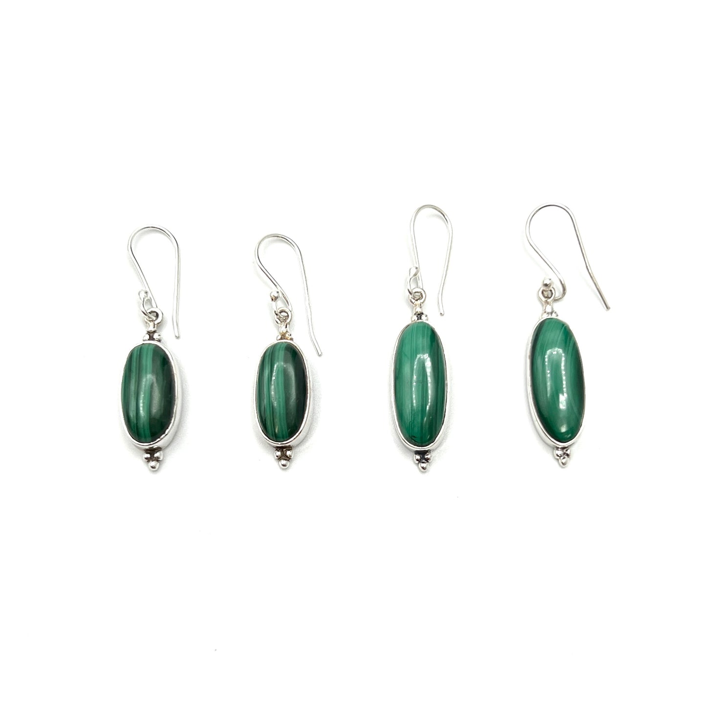 Large Bali Oval Earrings