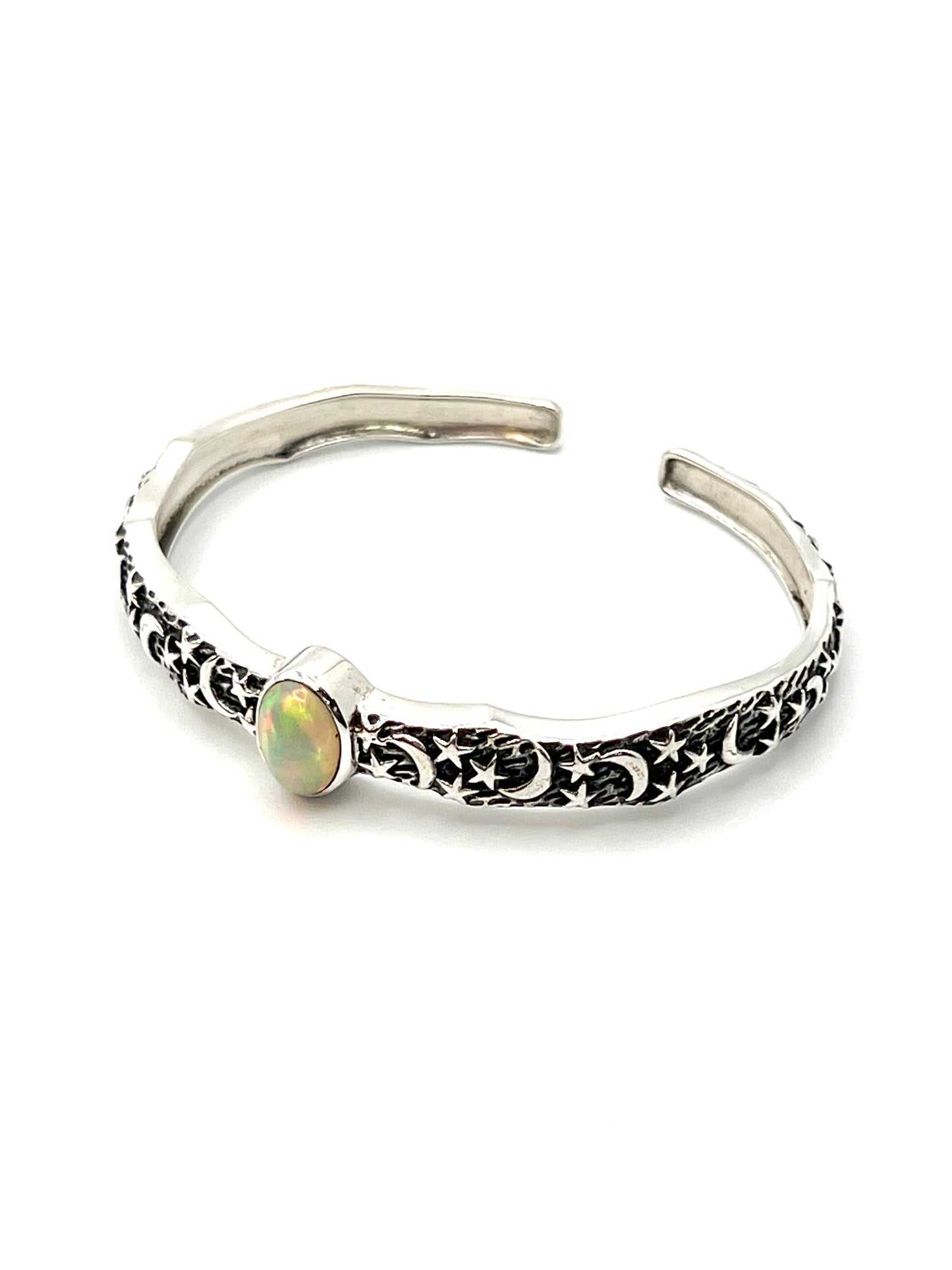 Sterling Silver Moon and Star Bracelets