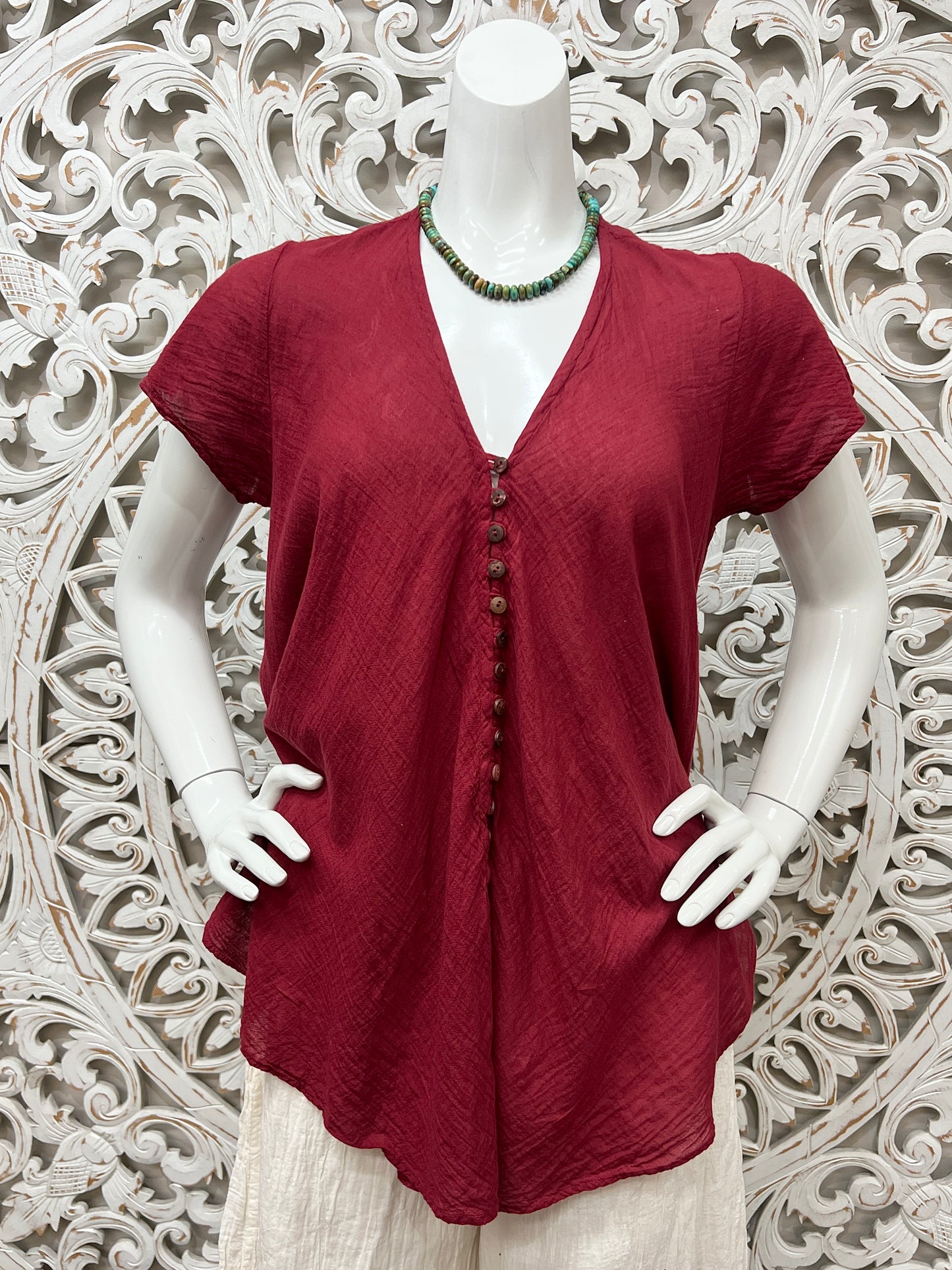 Thai Full Button Tops
