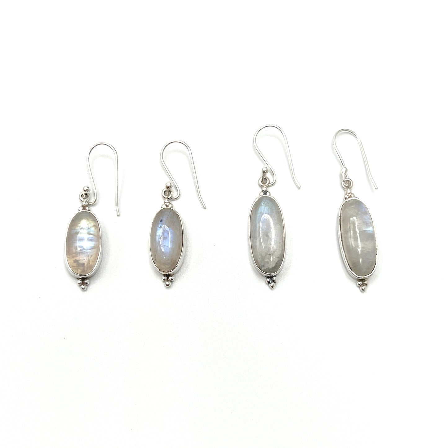 Large Bali Oval Earrings