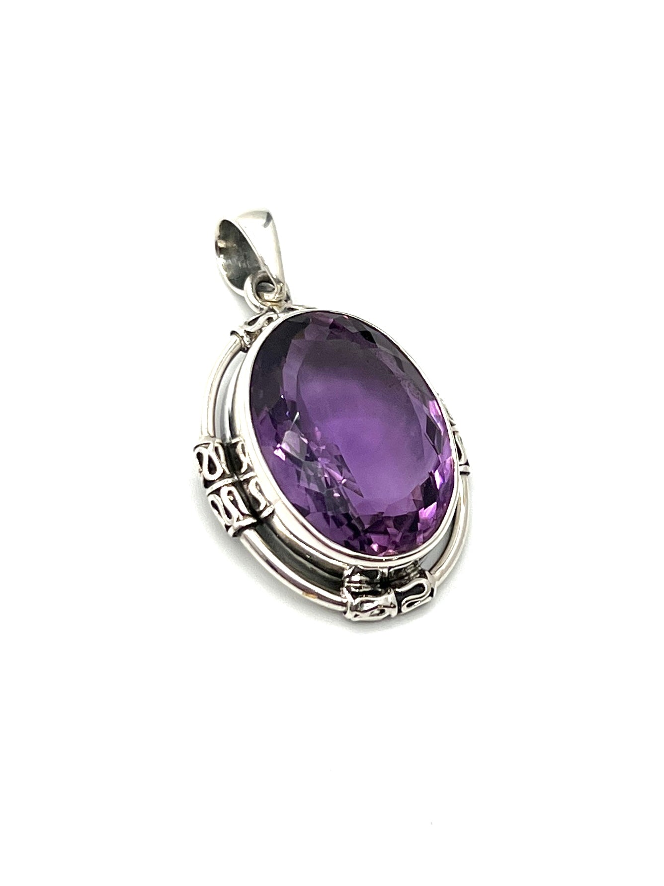 African Amethyst Pendants