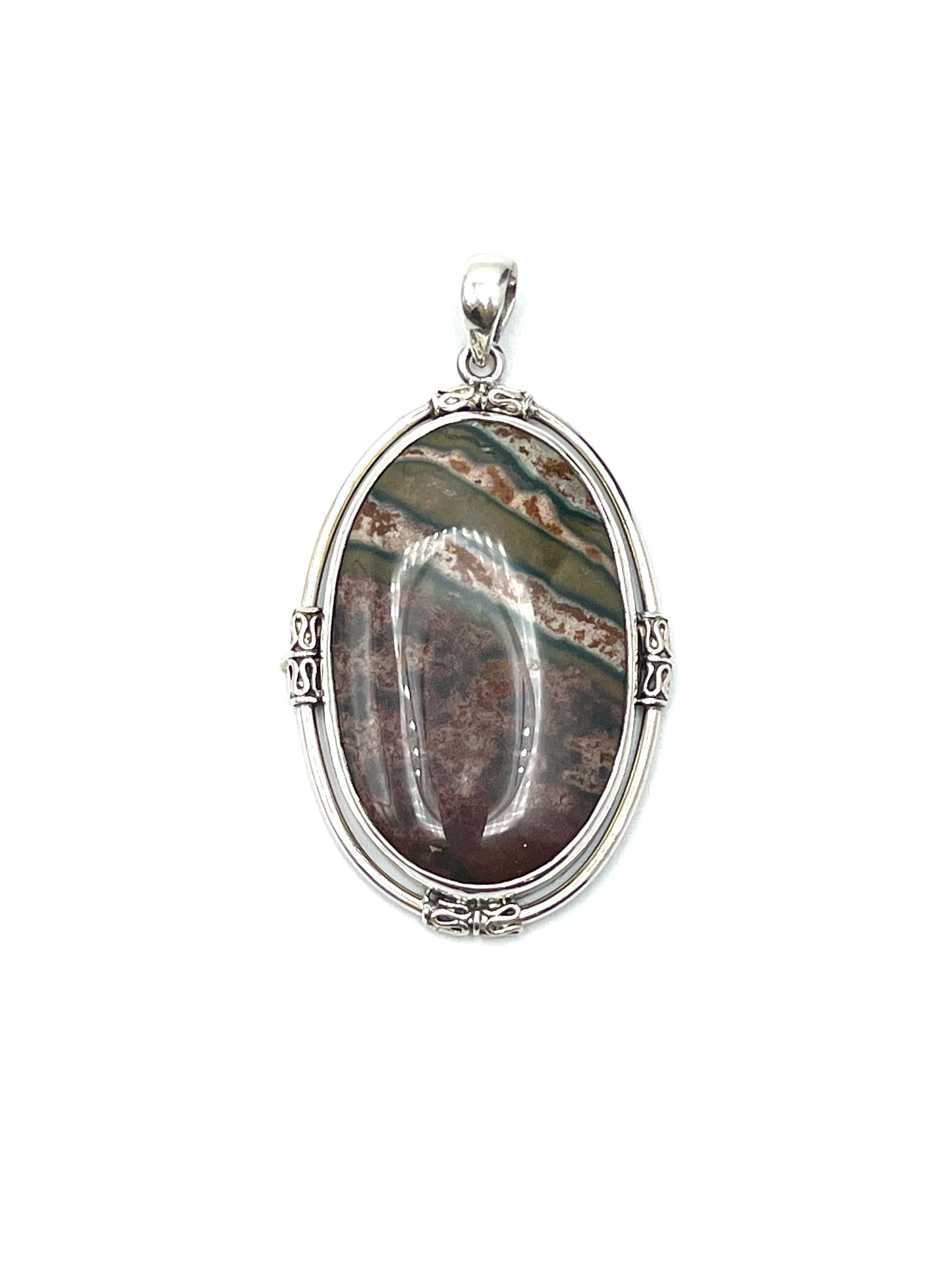 Bali Bloodstone Pendants