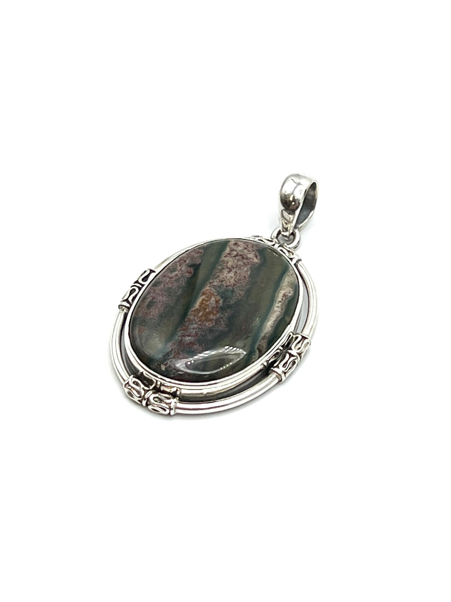 Bali Bloodstone Pendants