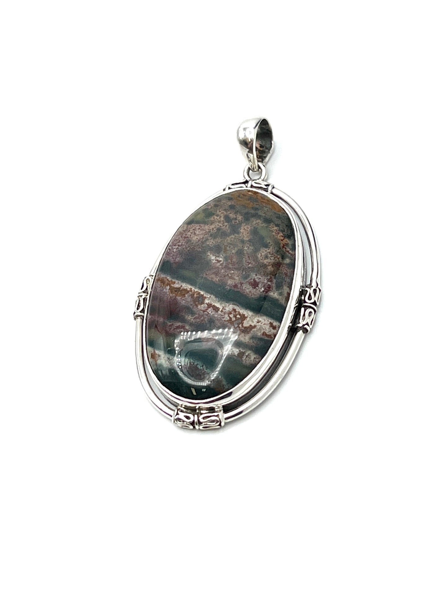 Bali Bloodstone Pendants