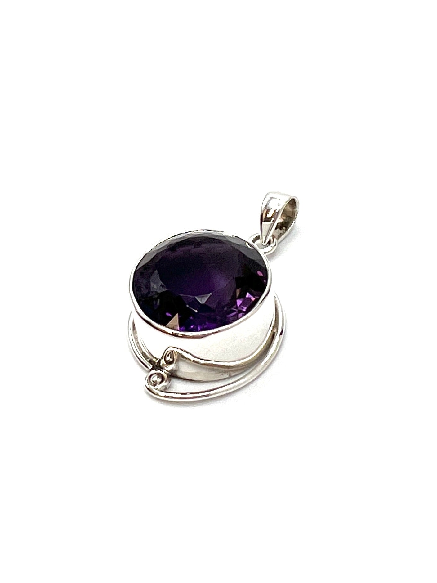 African Amethyst Pendants