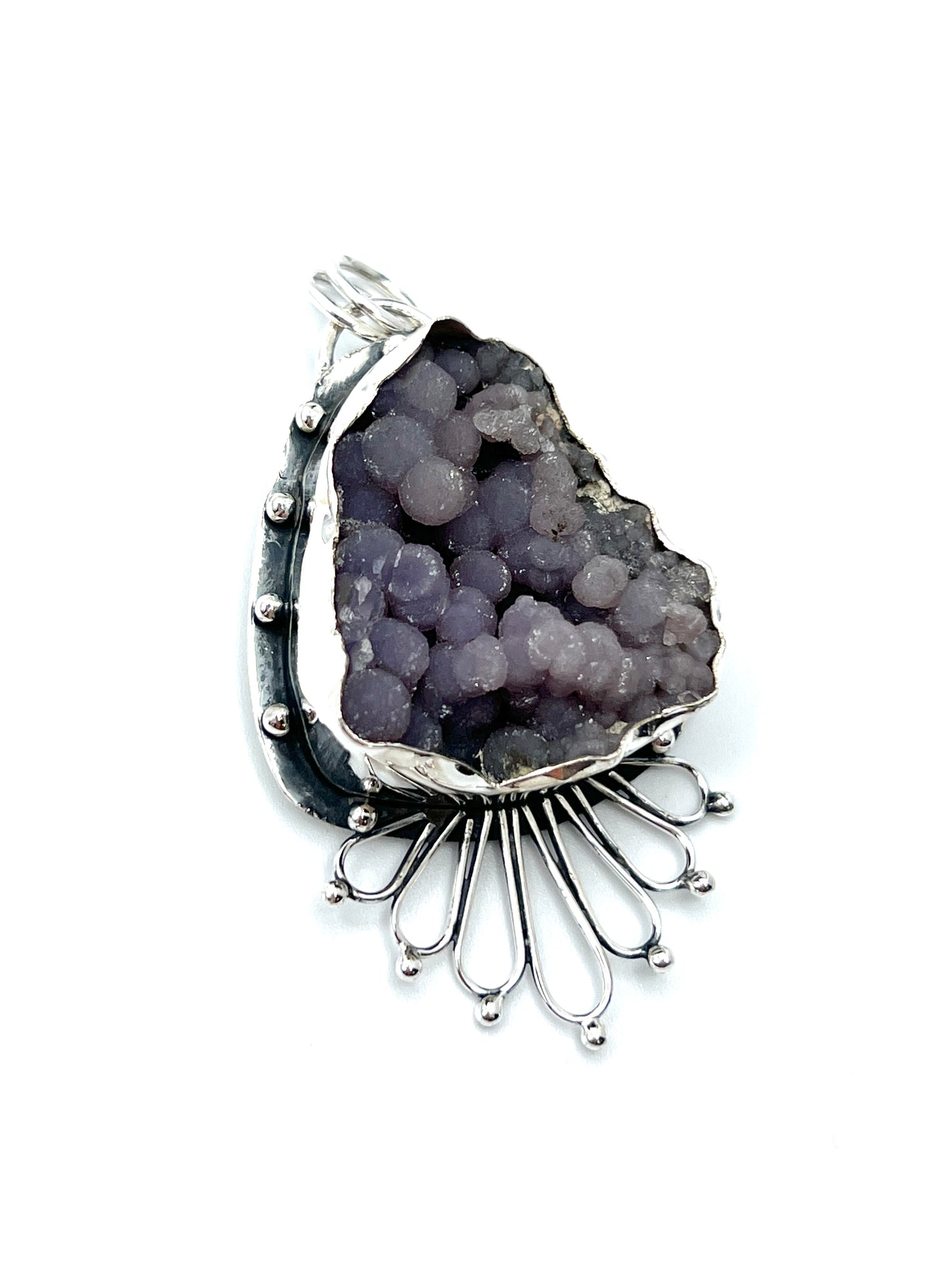 Grape Agate Pendants