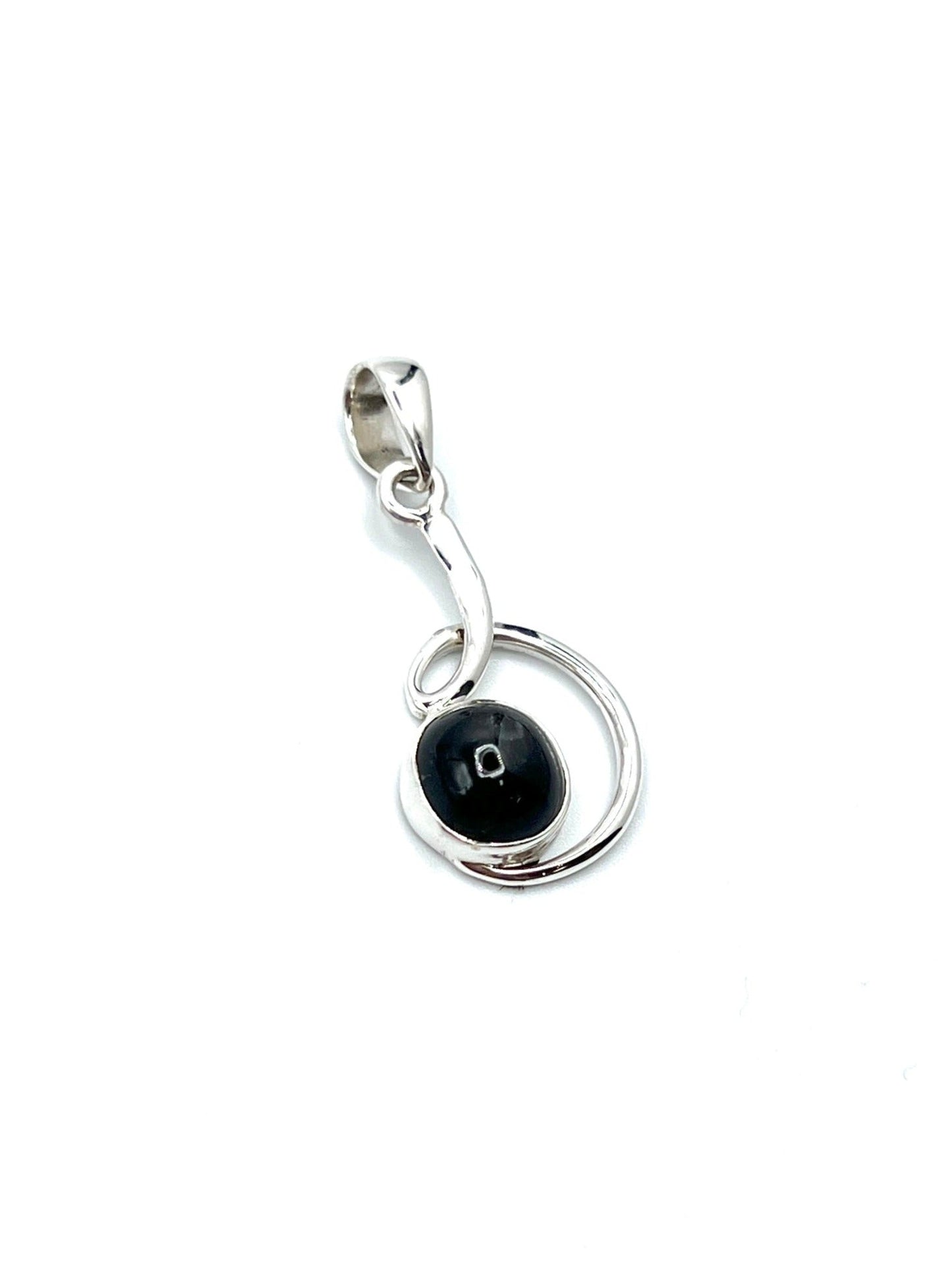 Circle Swirl Pendants Premium Stones