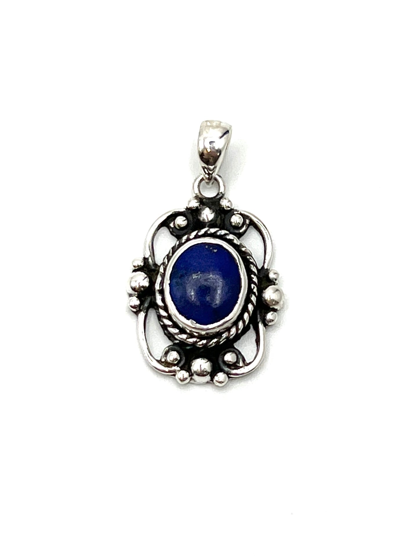 Sterling Silver Victorian Mirror Pendants