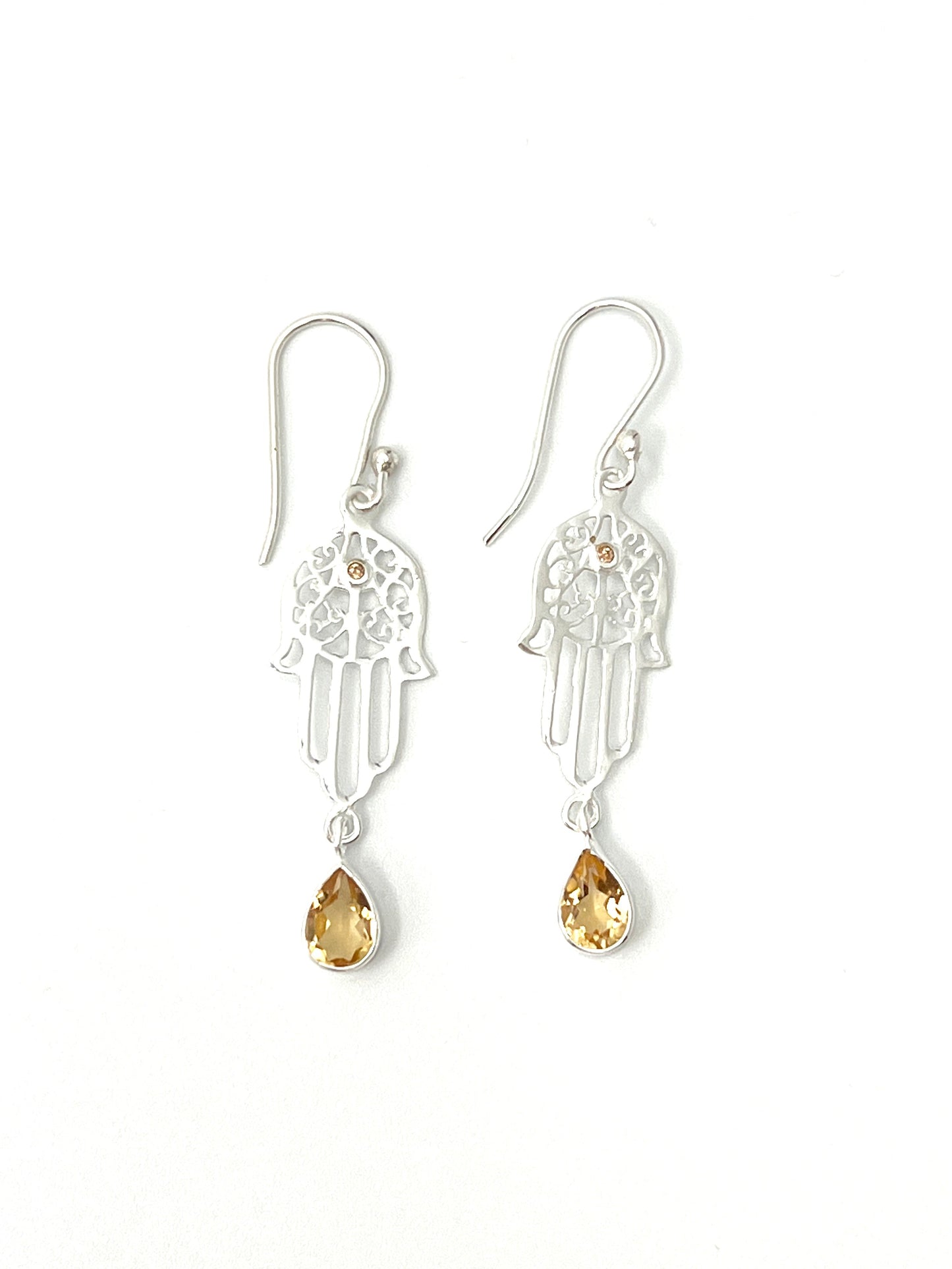 Hamsa Earrings