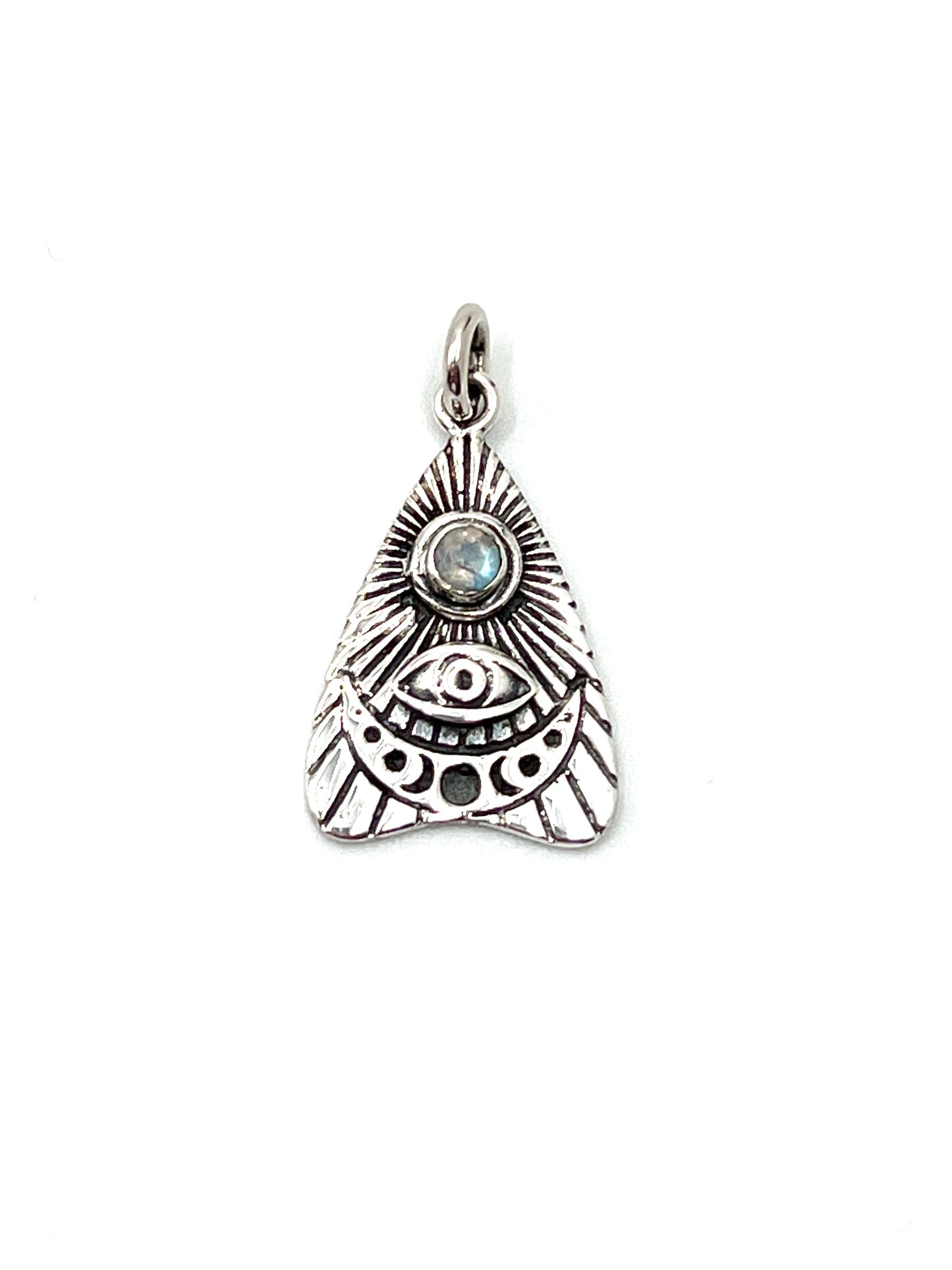 Sterling Silver Ouija Planchette Pendant