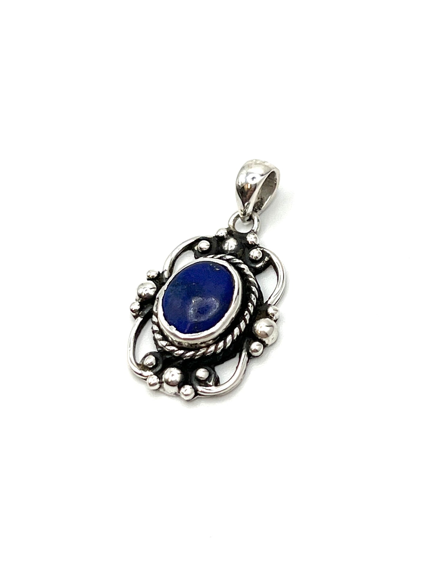 Sterling Silver Victorian Mirror Pendants