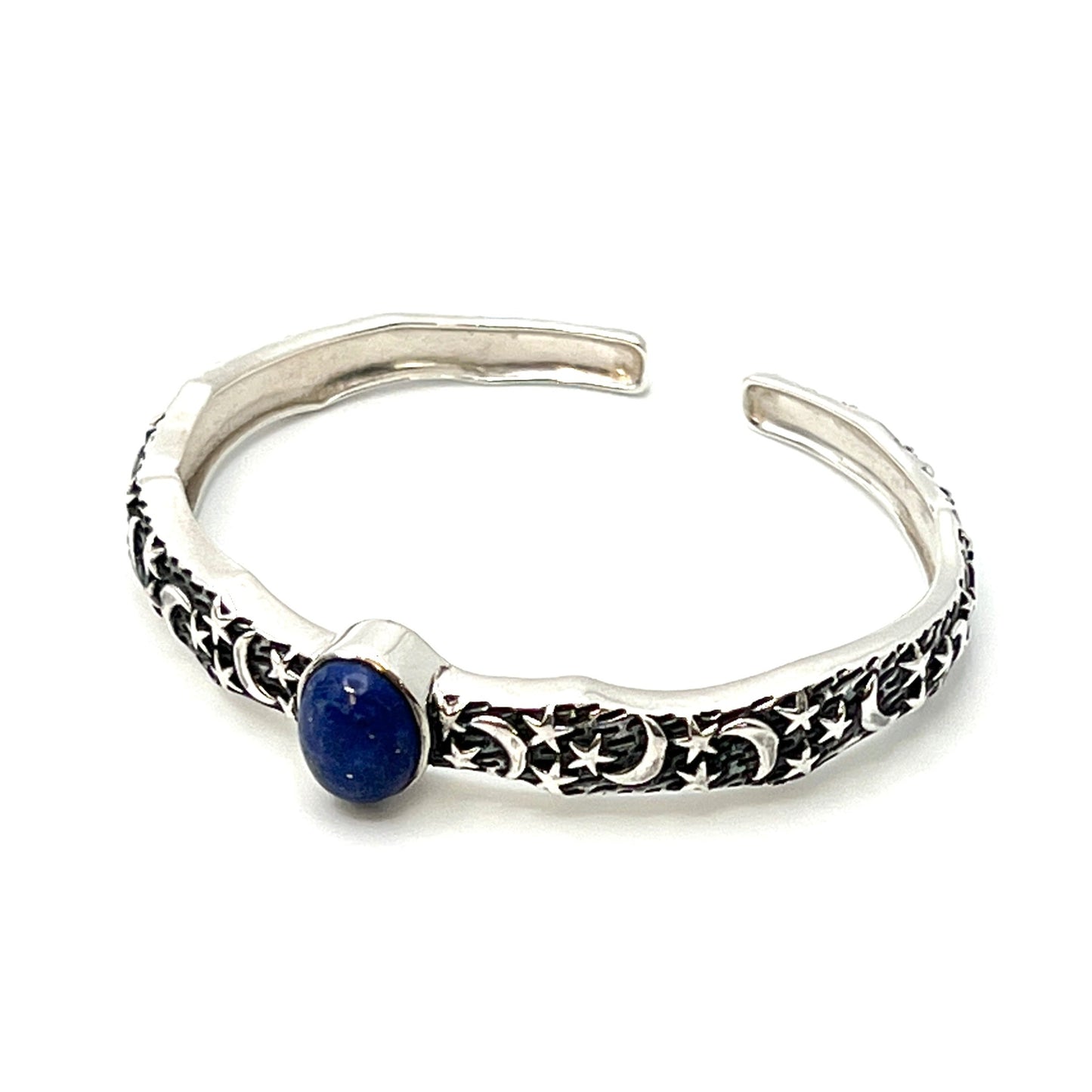 Sterling Silver Moon and Star Bracelets