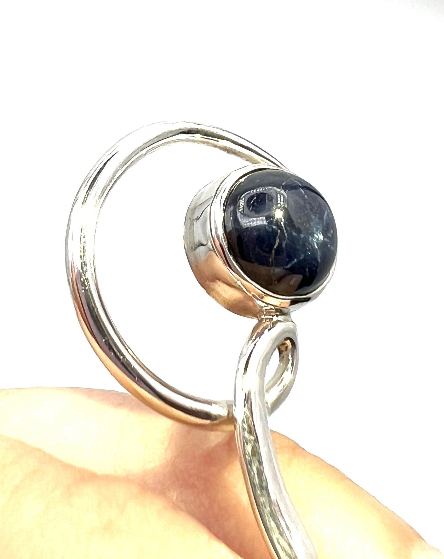 Circle Swirl Pendants Premium Stones