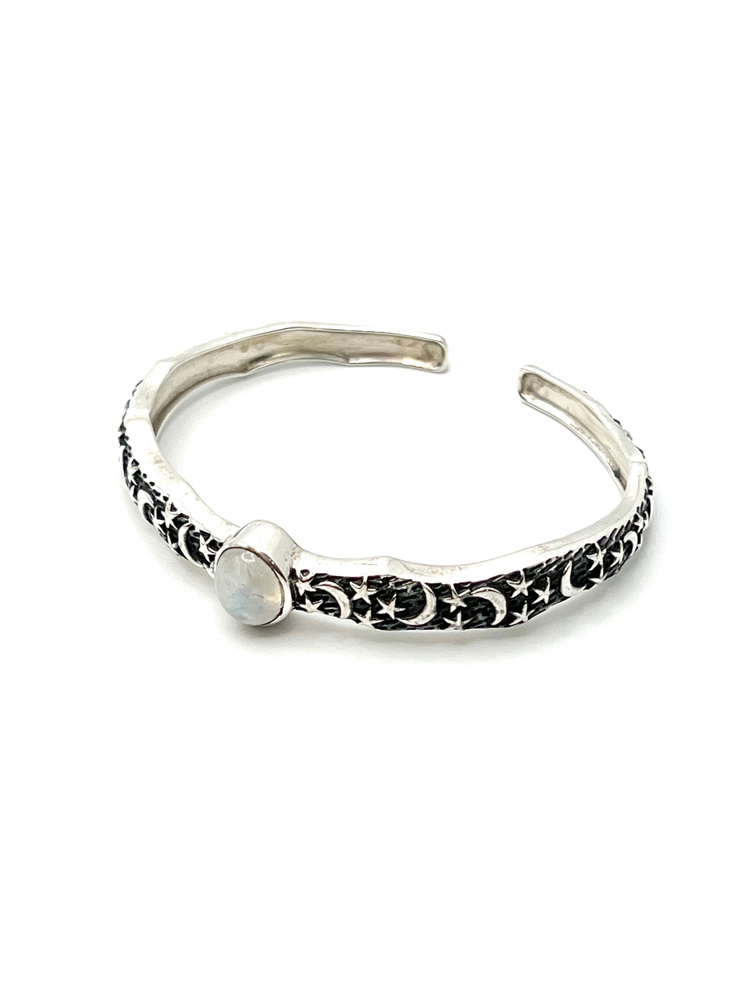 Sterling Silver Moon and Star Bracelets